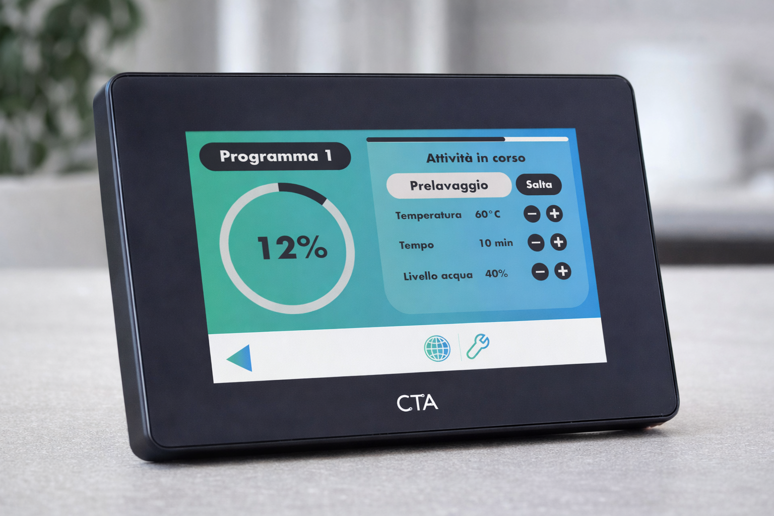 Hera Smart Control per macchinari di lavanderia