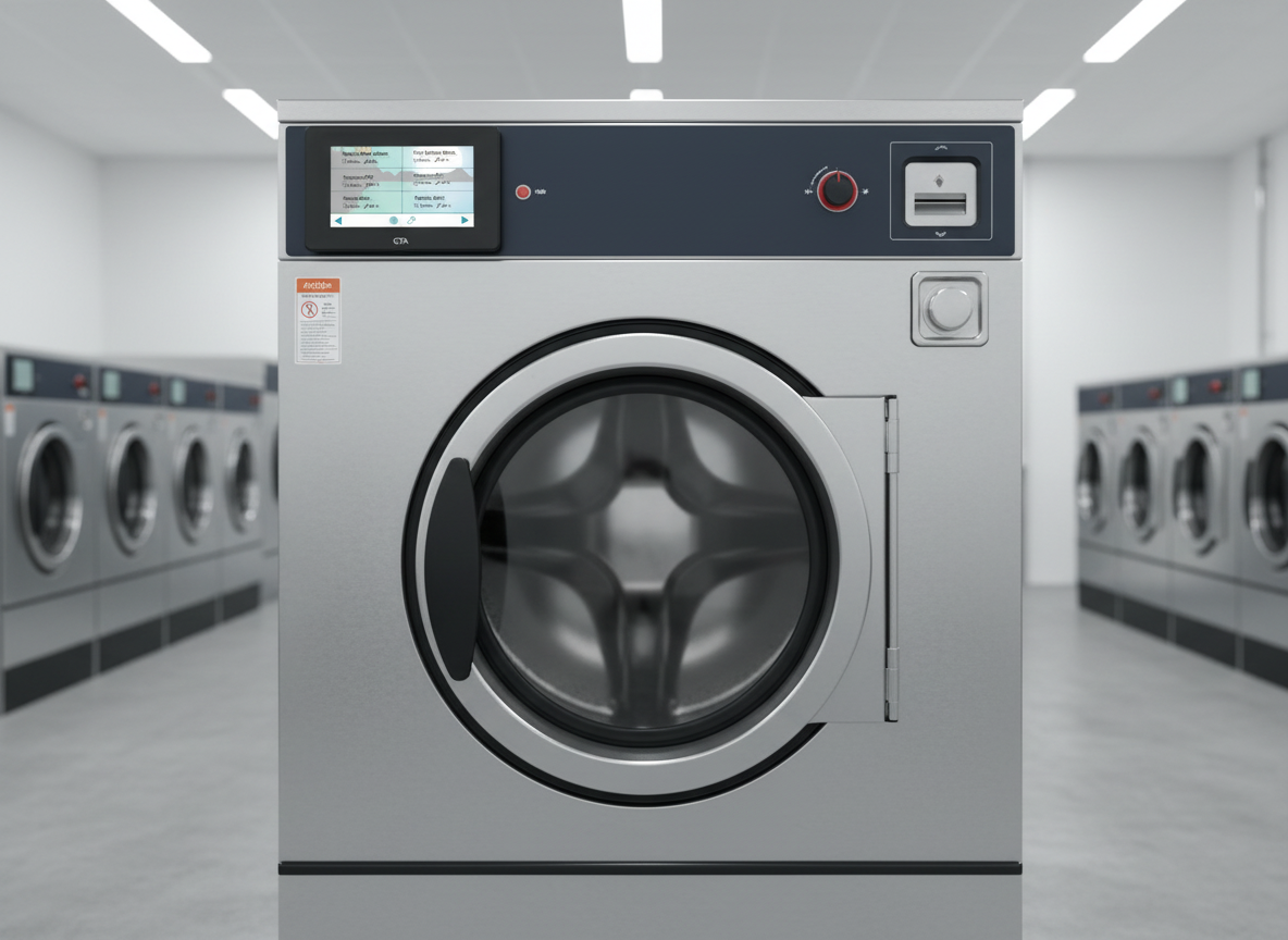 Hera Smart Control on industrial washing machines