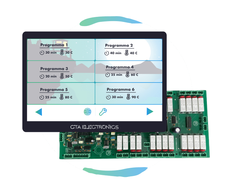 Hera Basic is the most advanced controller for laundry equipment in the standalone category.
